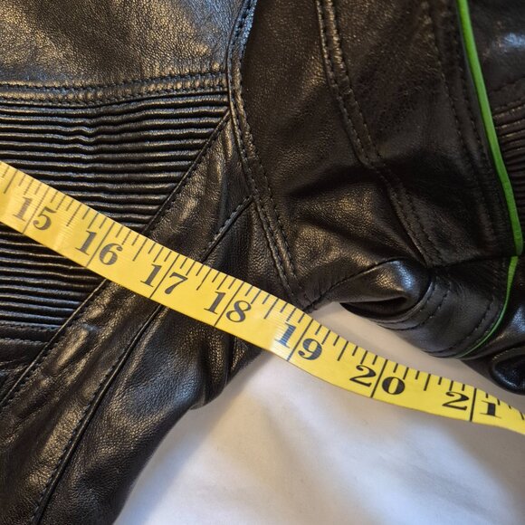 Custom Embossed Leather Jacket with Praying Eagle Claws by Oceandrive Leather - Picture 11 of 15